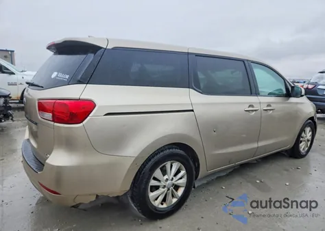 2017 Kia Sedona Lx из США, поврежденный, VIN KNDMB5C10H6245354